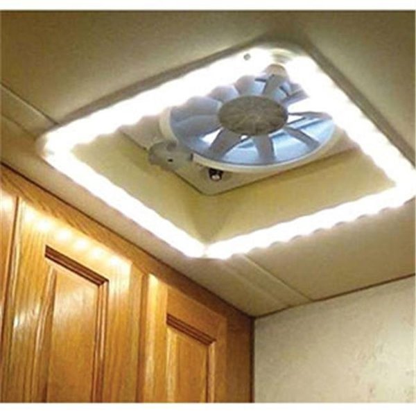 Hengs Hengs H6C-HGLRWCWAFT LED Roof Vent Trim Cool White Light H6C-HGLRWCWAFT